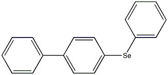 4-(Phenylseleno)[1,1'-biphenyl] Struktur