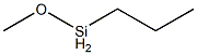 Propyl(methoxy)silane Structure