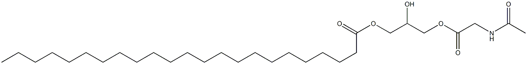 1-[(N-Acetylglycyl)oxy]-2,3-propanediol 3-tricosanoate