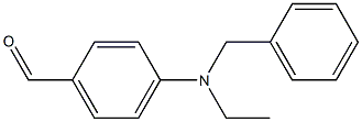 4-(N-Ethylbenzylamino)benzaldehyde 结构式