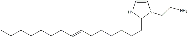 1-(2-Aminoethyl)-2-(7-pentadecenyl)-4-imidazoline 结构式