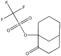 2-Oxobicyclo[3.3.1]nonane-1-ol trifluoromethanesulfonate