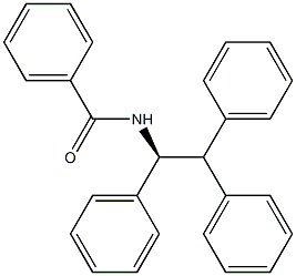 (+)-N-[(S)-1,2,2-Triphenylethyl]benzamide Struktur