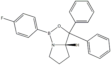 (3aS)-1-(4-Fluorophenyl)-3,3-diphenyltetrahydro-1H,3H-2-oxa-6a-aza-1-borapentalene