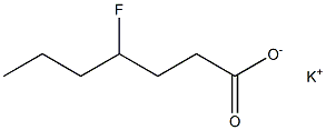  4-Fluoroheptanoic acid potassium salt