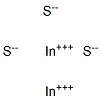 硫化二インジウム 化学構造式