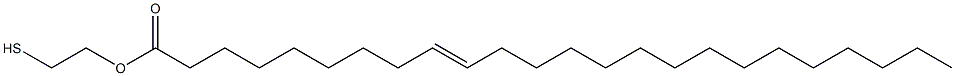 9-Tetracosenoic acid 2-mercaptoethyl ester Struktur
