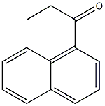 1-プロパノイルナフタレン 化学構造式