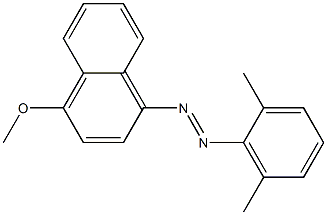 1-[(2,6-Dimethylphenyl)azo]-4-methoxynaphthalene