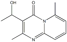 2,6-Dimethyl-3-(1-hydroxyethyl)-4H-pyrido[1,2-a]pyrimidin-4-one,,结构式