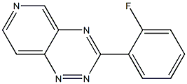 3-(2-Fluorophenyl)pyrido[3,4-e]-1,2,4-triazine|