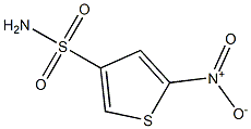 5-Nitro-3-thiophenesulfonamide 结构式