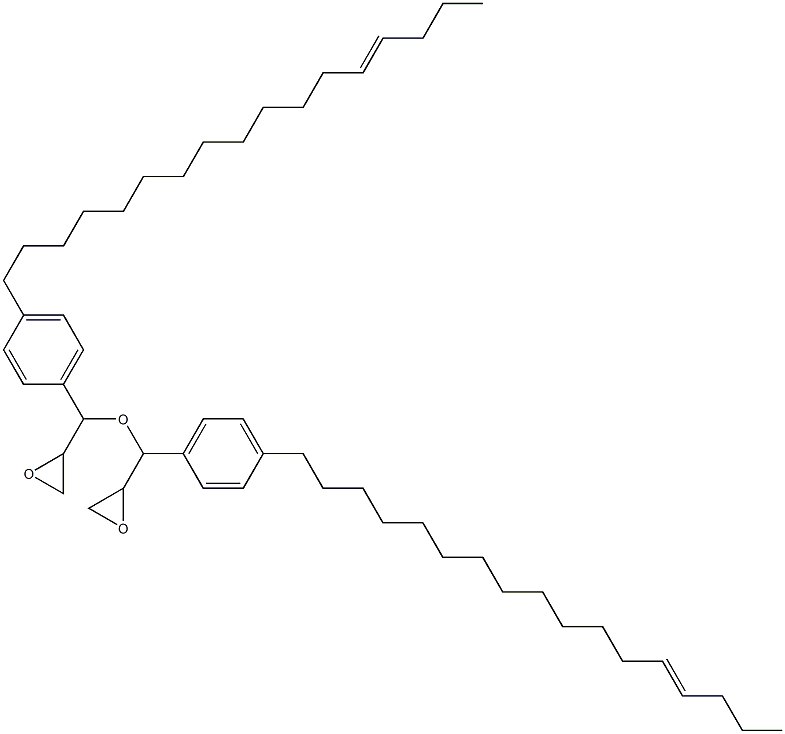 4-(13-Heptadecenyl)phenylglycidyl ether,,结构式