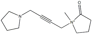 1-[4-(Pyrrolidin-1-yl)-2-butynyl]-1-methyl-2-oxopyrrolidin-1-ium