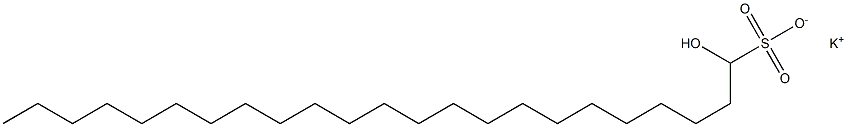 1-Hydroxytricosane-1-sulfonic acid potassium salt