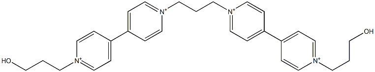 1,1''-(1,3-Propanediyl)bis[1'-(3-hydroxypropyl)-4,4'-bipyridinium]