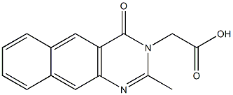  3,4-Dihydro-2-methyl-4-oxobenzo[g]quinazoline-3-acetic acid