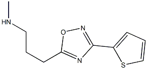 3-(2-Thienyl)-5-[3-(methylamino)propyl]-1,2,4-oxadiazole Structure