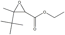 3-tert-Butyl-3-methyloxirane-2-carboxylic acid ethyl ester Structure