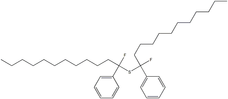 Phenyl(1-fluorododecyl) sulfide Structure