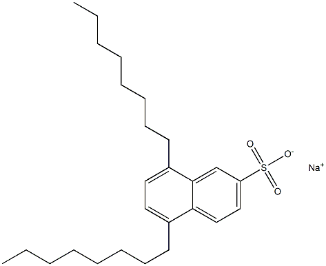 5,8-Dioctyl-2-naphthalenesulfonic acid sodium salt