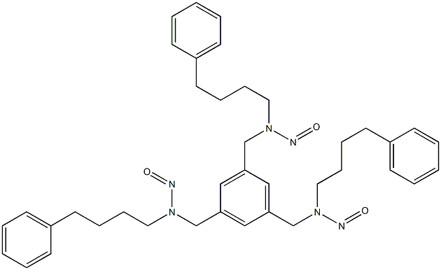 1,3,5-Tris[[N-nitroso-N-(4-phenylbutyl)amino]methyl]benzene