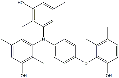 N,N-Bis(3-hydroxy-2,5-dimethylphenyl)-4-(6-hydroxy-2,3-dimethylphenoxy)benzenamine