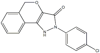 1,5-Dihydro-2-(4-chlorophenyl)[2]benzopyrano[4,3-c]pyrazol-3(2H)-one