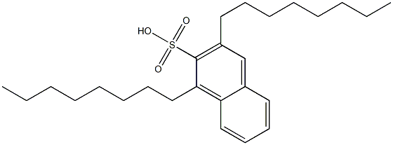 1,3-Dioctyl-2-naphthalenesulfonic acid|