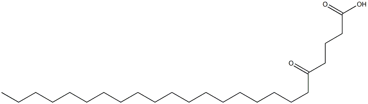 5-オキソテトラコサン酸 化学構造式