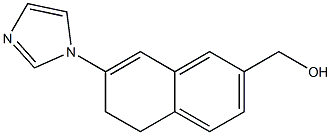 5,6-Dihydro-7-(1H-imidazol-1-yl)naphthalene-2-methanol