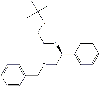 2-(tert-Butyloxy)-N-[(S)-1-phenyl-2-(benzyloxy)ethyl]ethanimine