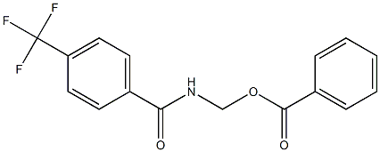 Benzoic acid [[4-(trifluoromethyl)benzoyl]amino]methyl ester|