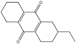 1,2,3,4,5,6,7,8-Octahydro-2-ethylanthraquinone|