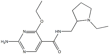 2-Amino-4-ethoxy-N-[(1-ethyl-2-pyrrolidinyl)methyl]-5-pyrimidinecarboxamide