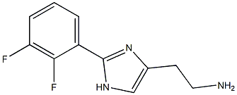 2-[2,3-Difluorophenyl]-1H-imidazole-4-ethanamine