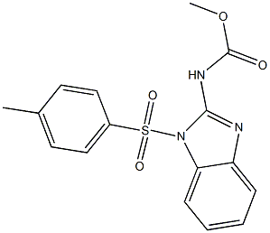 1-(4-Methylphenylsulfonyl)-2-methoxycarbonylamino-1H-benzimidazole