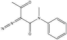  N-Methyl-N-(phenyl)-3-oxo-2-diazobutyramide