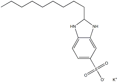 2,3-Dihydro-2-nonyl-1H-benzimidazole-5-sulfonic acid potassium salt