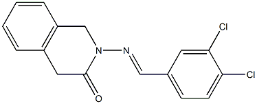1,4-Dihydro-2-[(3,4-dichlorobenzylidene)amino]isoquinolin-3(2H)-one