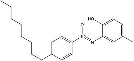 2'-Hydroxy-4-octyl-5'-methylazoxybenzene 结构式