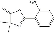 2-(2-Aminophenyl)-4,5-dihydro-4,4-dimethyl-5-methyleneoxazole|