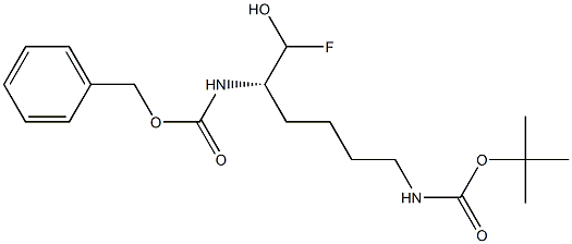 Z-N6-Boc-L-Lys-OHFluoride Structure