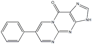 7-Phenylpyrimido[1,2-a]purin-10(3H)-one Structure