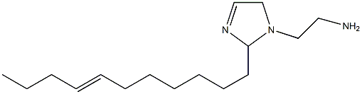 1-(2-アミノエチル)-2-(7-ウンデセニル)-3-イミダゾリン 化学構造式