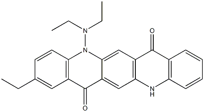  5-(Diethylamino)-2-ethyl-5,12-dihydroquino[2,3-b]acridine-7,14-dione