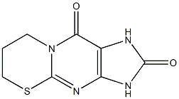 1,3,7,8-Tetrahydro-6H-[1,3]thiazino[3,2-a]purine-2,10-dione,,结构式