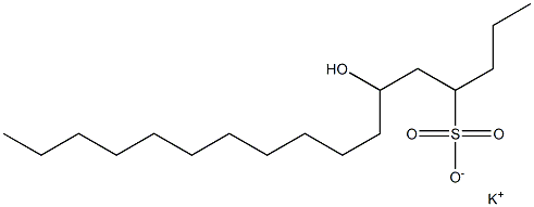 6-Hydroxyheptadecane-4-sulfonic acid potassium salt