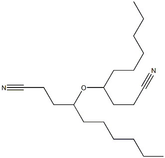 2-Cyanoethylheptyl ether,,结构式