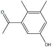 3-Acetyl-4,5-dimethylphenol,,结构式